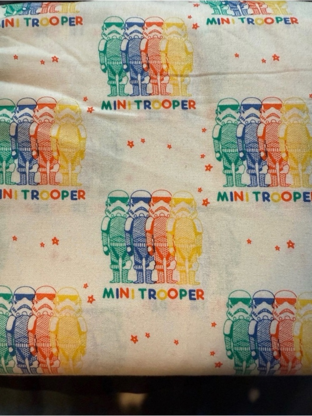 Star Wars Mini Trooper Rainbow Stormtrooper Print in Green, Blue, Orange, Yellow